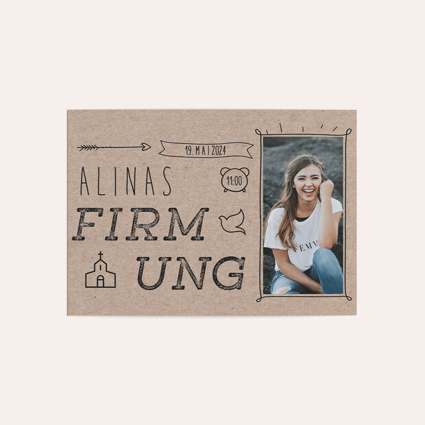 Firmung Karten - Freudestrahlen