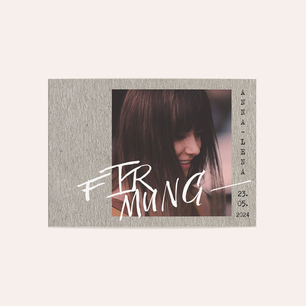 Firmung Karten - Eigener Weg