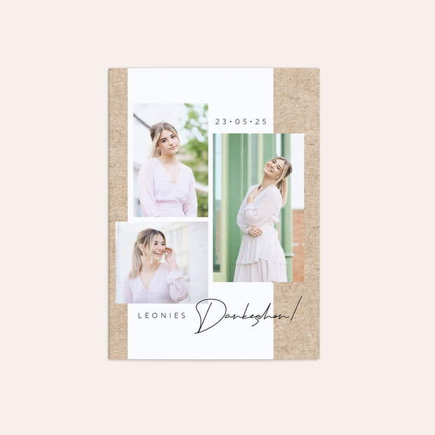 Danksagungen zur Firmung - Cork Mood