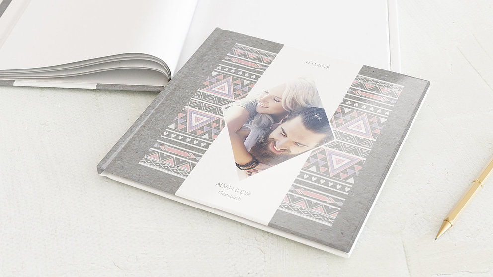 Gastebuch Hochzeit Boho Wedding Detail