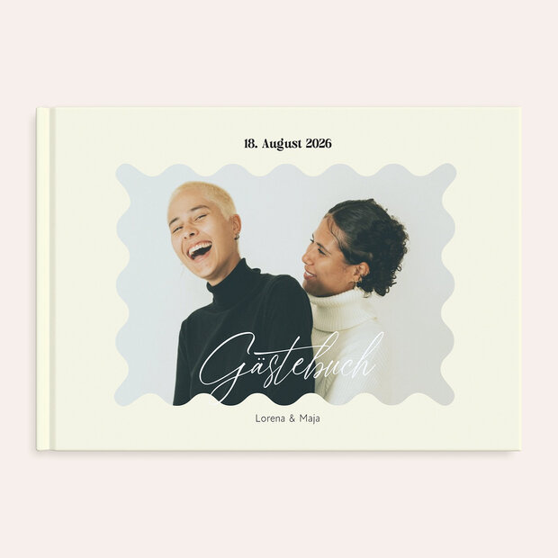 Gästebuch Hochzeit - Wave of Love