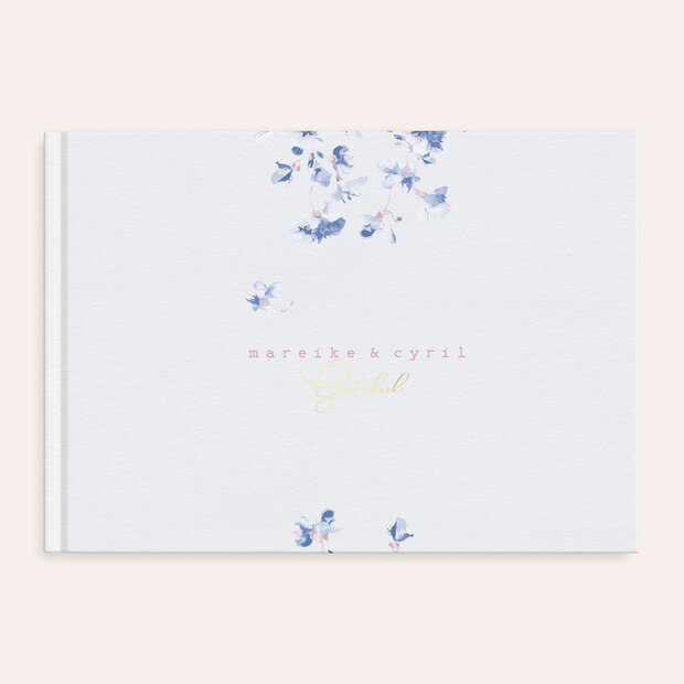 Gästebuch Hochzeit - Flower passion