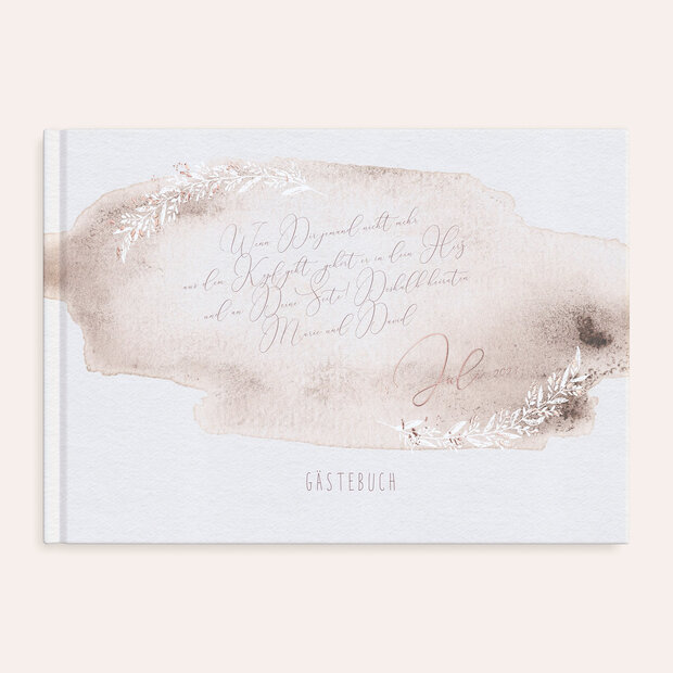 Gästebuch Hochzeit - Soft pastel