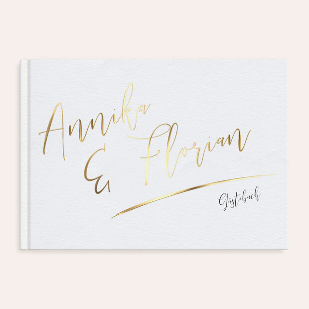 Gästebuch Hochzeit - Our date