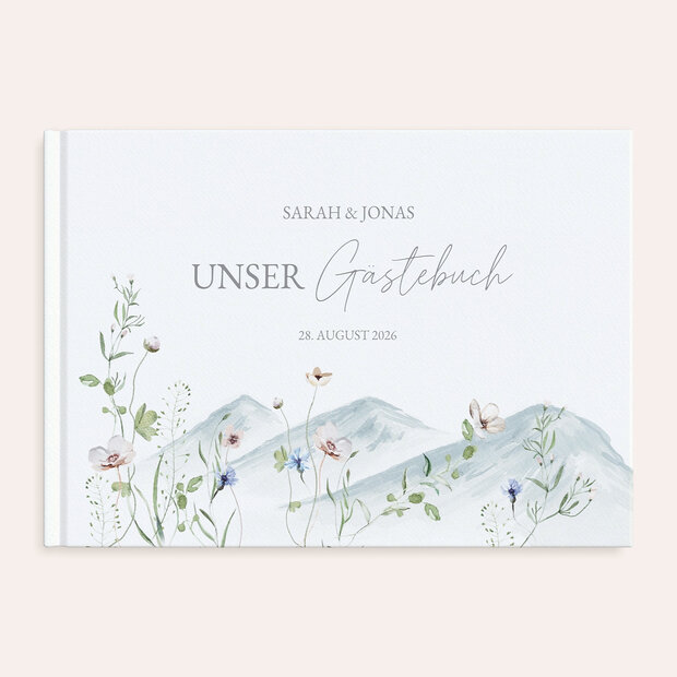 Gästebuch Hochzeit - Traumhafte Aussichten