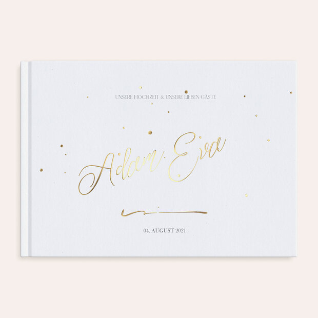 Gästebuch Hochzeit - Liebestupfer