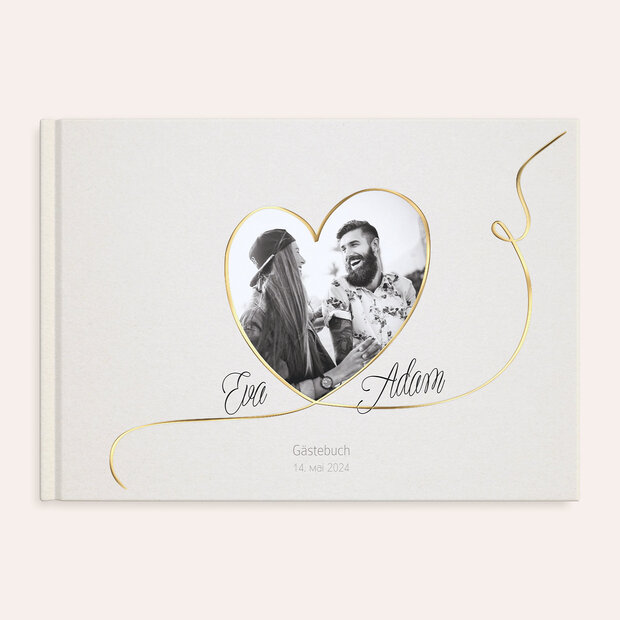 Gästebuch Hochzeit - Leichtigkeit