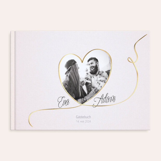 Gästebuch Hochzeit - Leichtigkeit