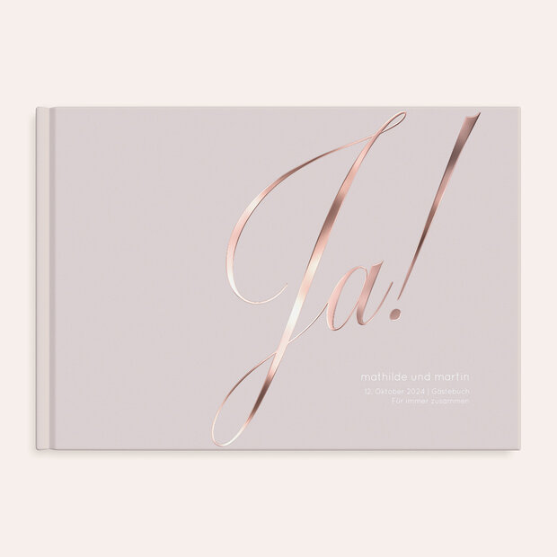 Gästebuch Hochzeit - Glitterfunken