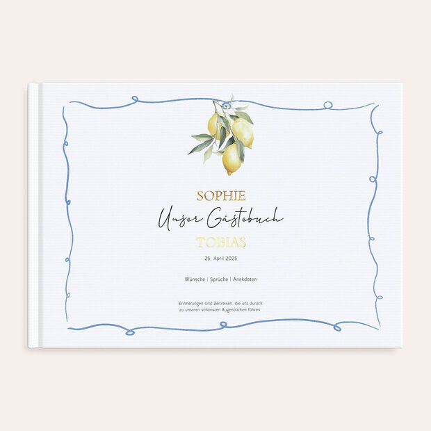Gästebuch Hochzeit - Limoni