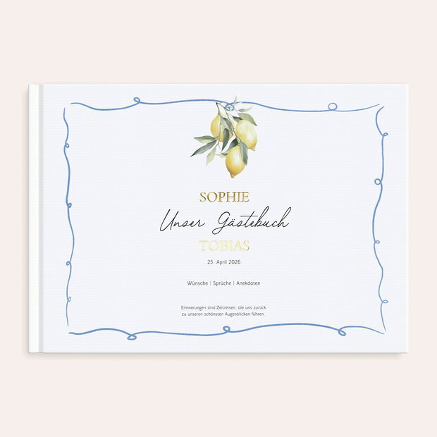 Gästebuch Hochzeit - Limoni