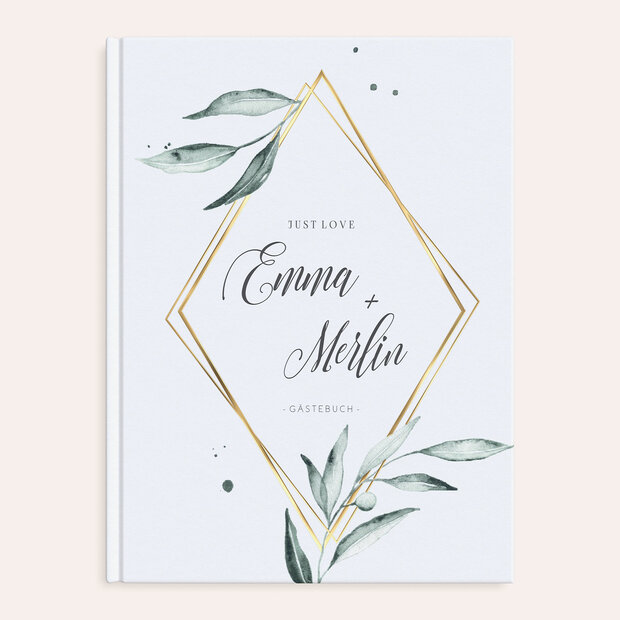 Gästebuch Hochzeit - Zauberranke