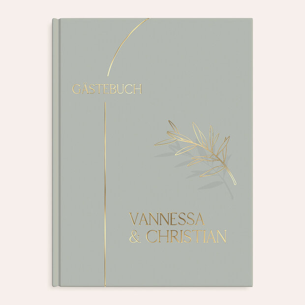 Gästebuch Hochzeit - Kleiner Zweig