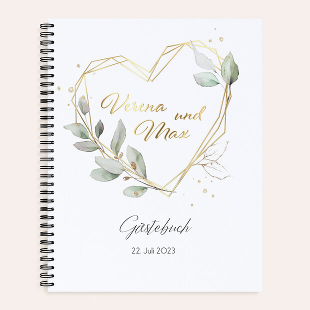 Gästebuch Hochzeit - Traum der Liebe