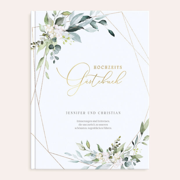 Gästebuch Hochzeit - Tender Florals