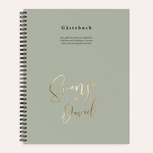Gästebuch Hochzeit - Auf immer