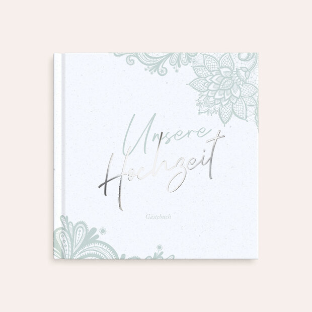 Gästebuch Hochzeit - Spitzenliebe