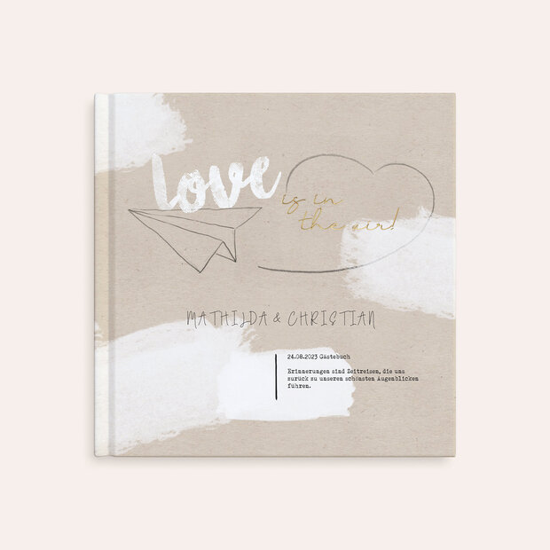 Gästebuch Hochzeit - Luft & Liebe