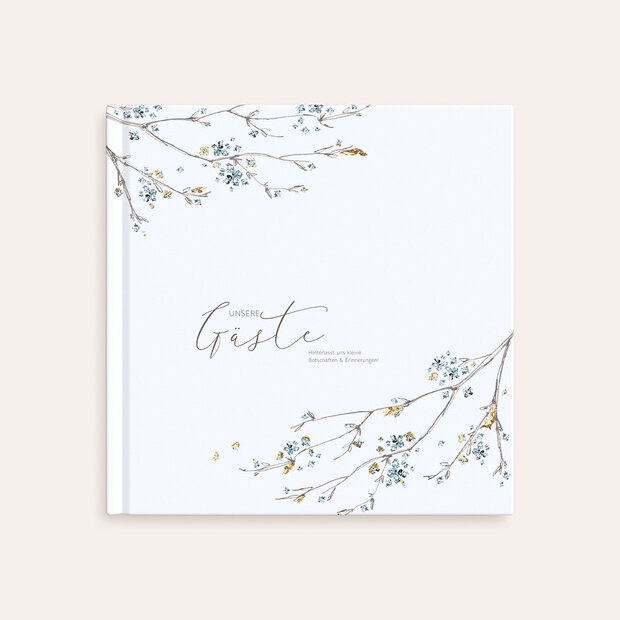 Gästebuch Hochzeit - Zeit der Blüte