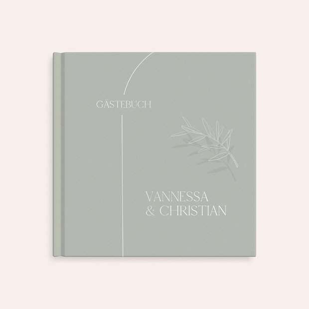 Gästebuch Hochzeit - Kleiner Zweig