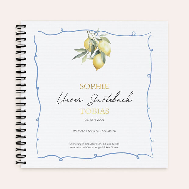 Gästebuch Hochzeit - Limoni