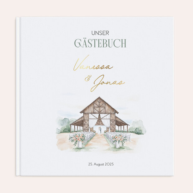 Gästebuch Hochzeit - Landpoesie