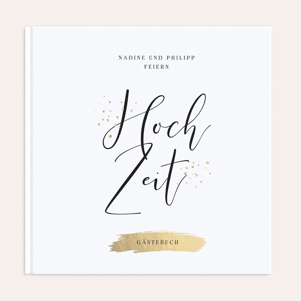 Gästebuch Hochzeit - Liebessprenkel