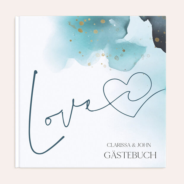 Gästebuch Hochzeit - Liebe ist alles