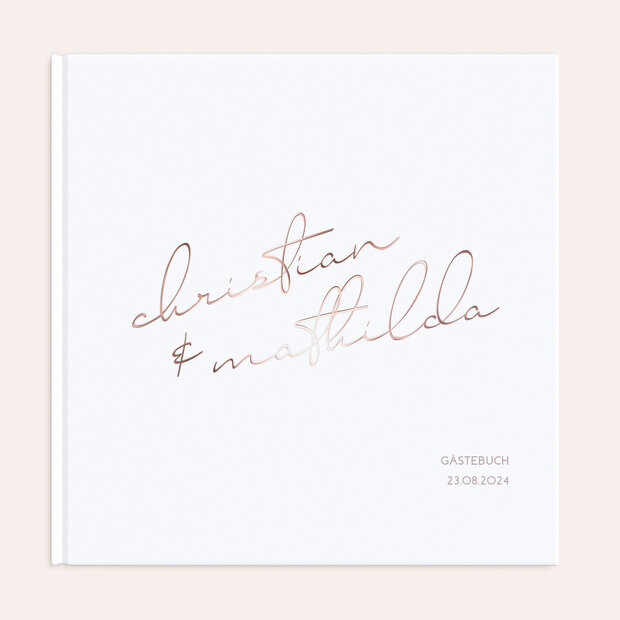 Gästebuch Hochzeit - Wertvoll