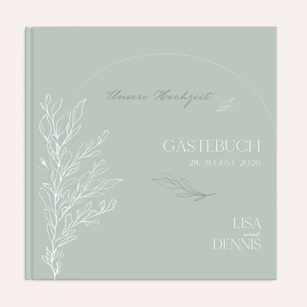Gästebuch Hochzeit - Sage Breeze