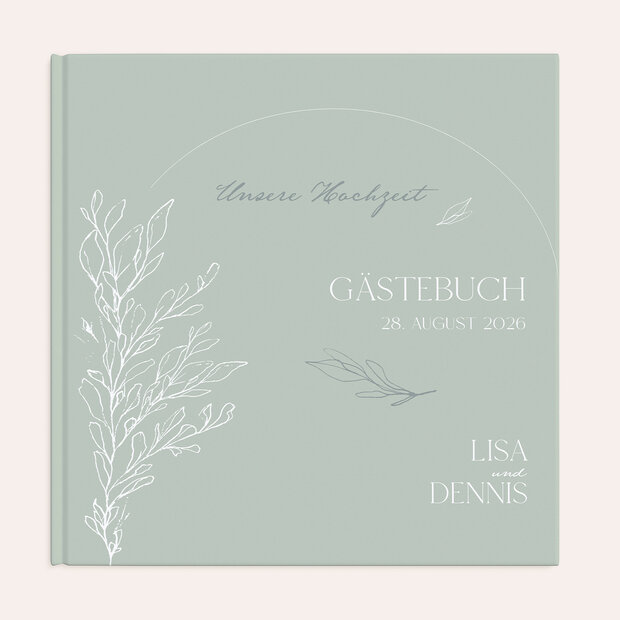Gästebuch Hochzeit - Sage Breeze