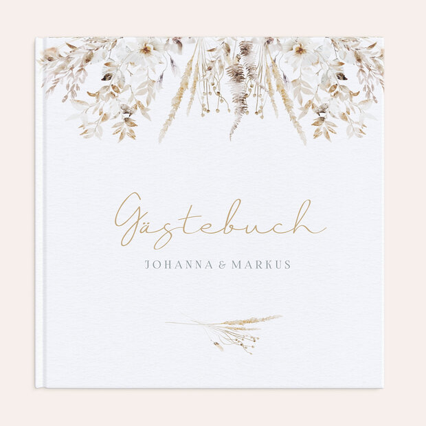 Gästebuch Hochzeit - Boho-Chic