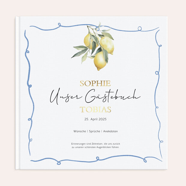 Gästebuch Hochzeit - Limoni