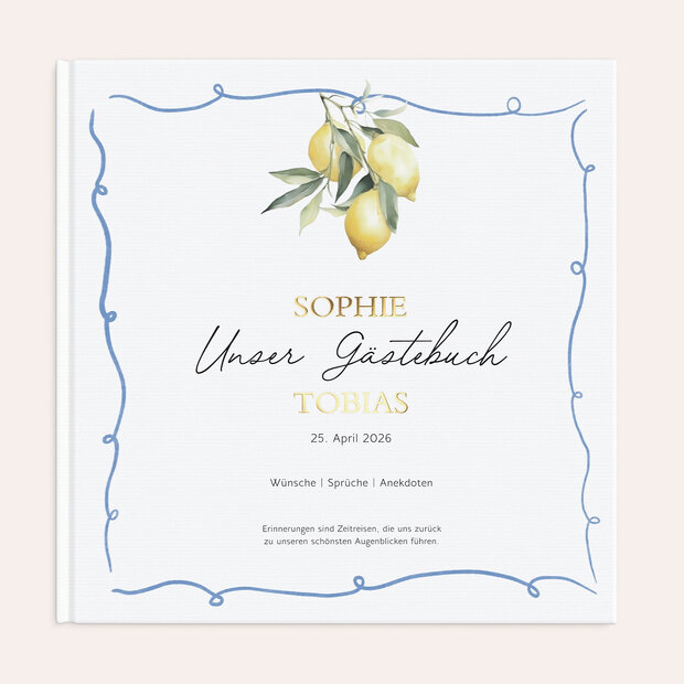 Gästebuch Hochzeit - Limoni