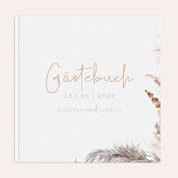 Gästebuch Hochzeit - Federleichte Traumhochzeit