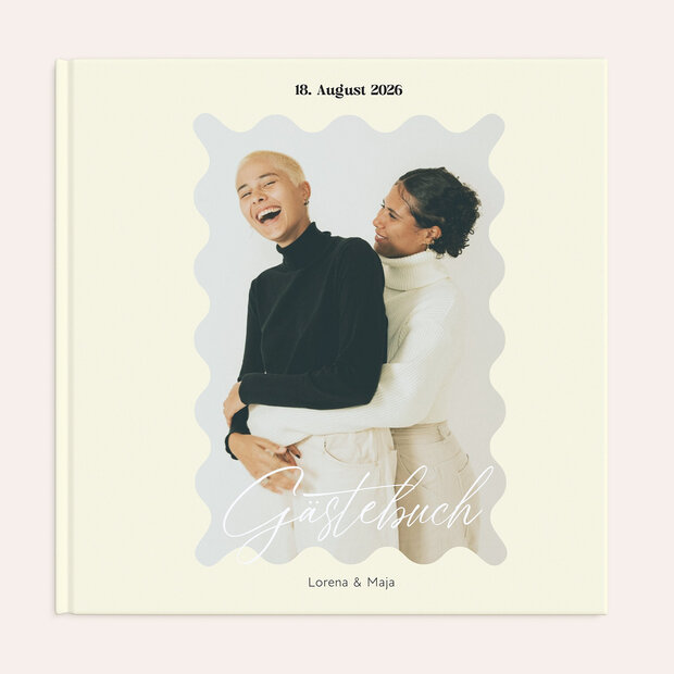 Gästebuch Hochzeit - Wave of Love