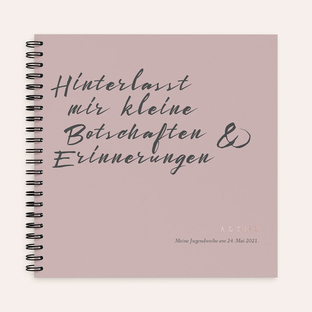 Gästebuch Jugendweihe - Geh mit