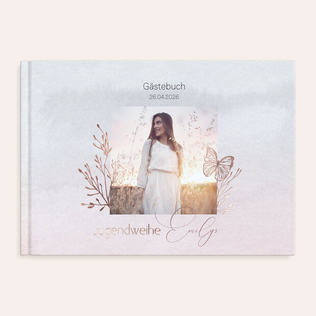 Gästebuch Jugendweihe - Frühlingsgarten