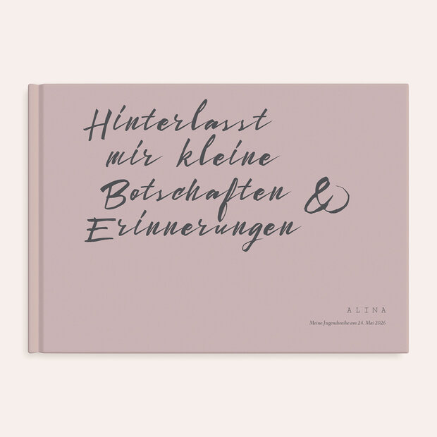 Gästebuch Jugendweihe - Geh mit