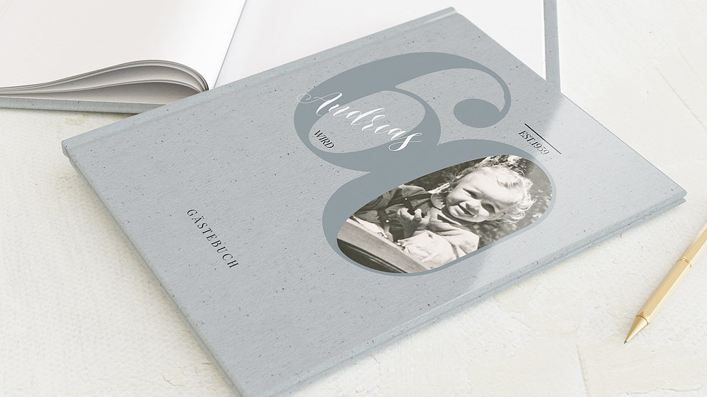 Gastebuch Geburtstag My Time 60 Detail