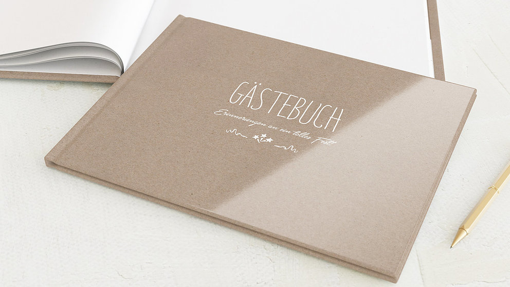 Gastebuch Geburtstag Rustique 50 Detail