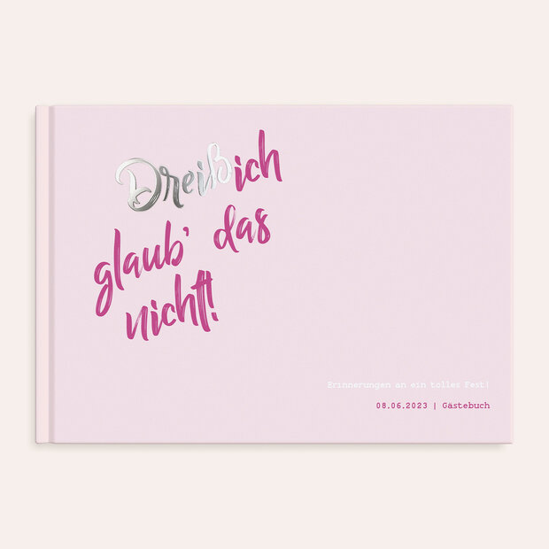 Gästebuch Geburtstag - Not me