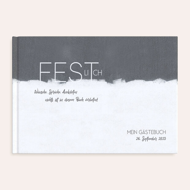 Gästebuch Geburtstag - Neuer Anstrich