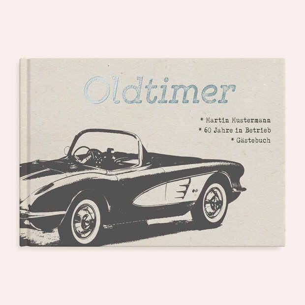 Gästebuch Geburtstag - Heißer Schlitten 60