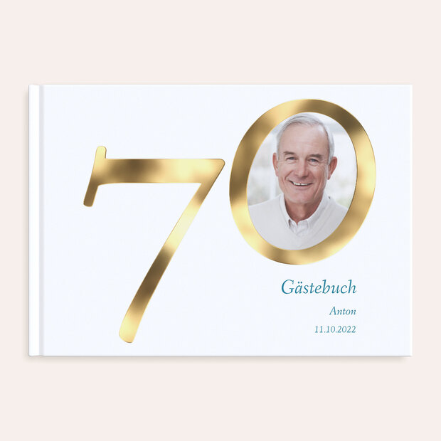 Gästebuch Geburtstag - Meine Siebzig
