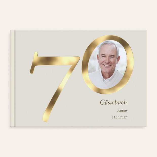 Gästebuch Geburtstag - Meine Siebzig