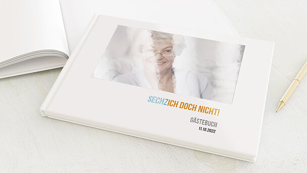 Gästebuch Geburtstag - Sechzich