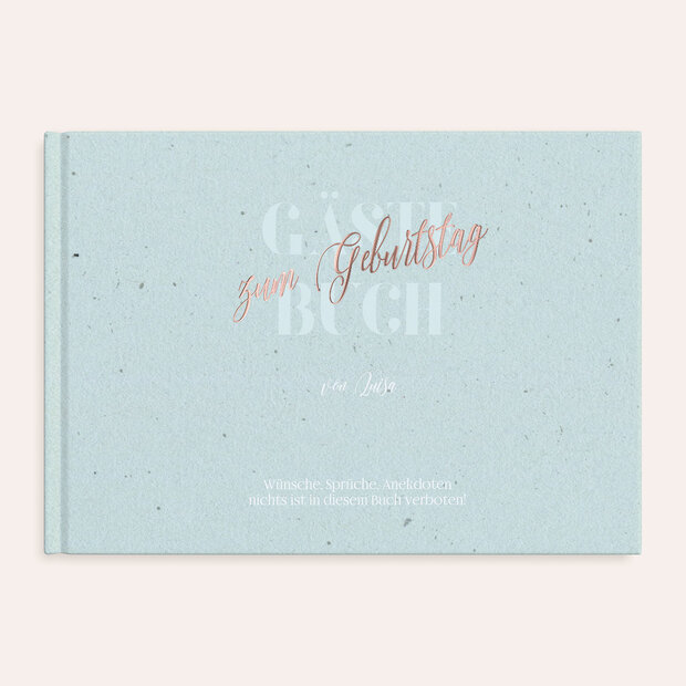 Gästebuch Geburtstag - Patina