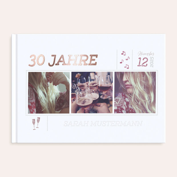 Gästebuch Geburtstag - Terminsache 30