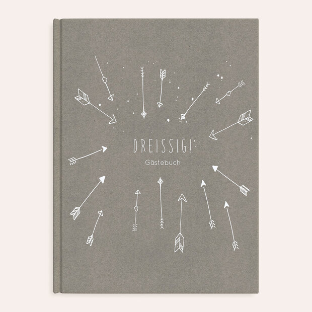 Gästebuch Geburtstag - Mitten ins Herz 30